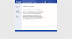 Desktop Screenshot of kwizda.at